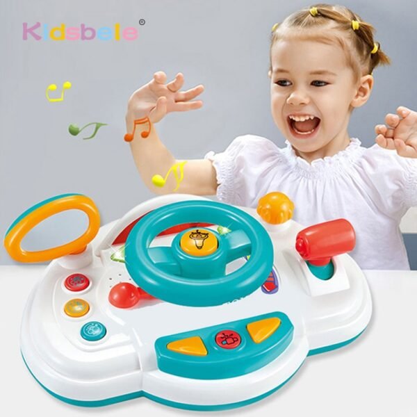 Volant musical interactif pour bébés - 1