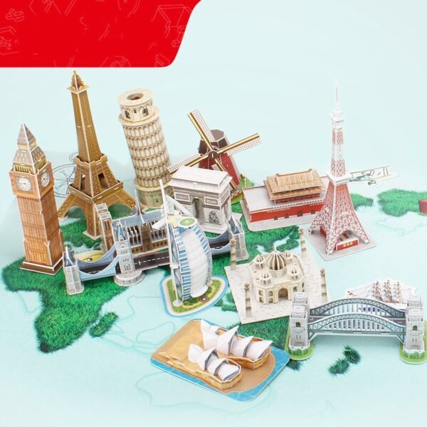 Puzzle 3D Bâtiments Célèbres - 18