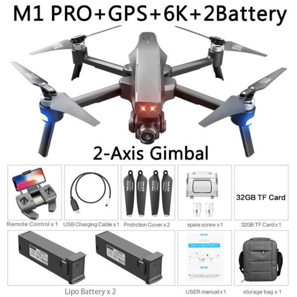 Drone 4K avec Caméra Stabilisée - 13