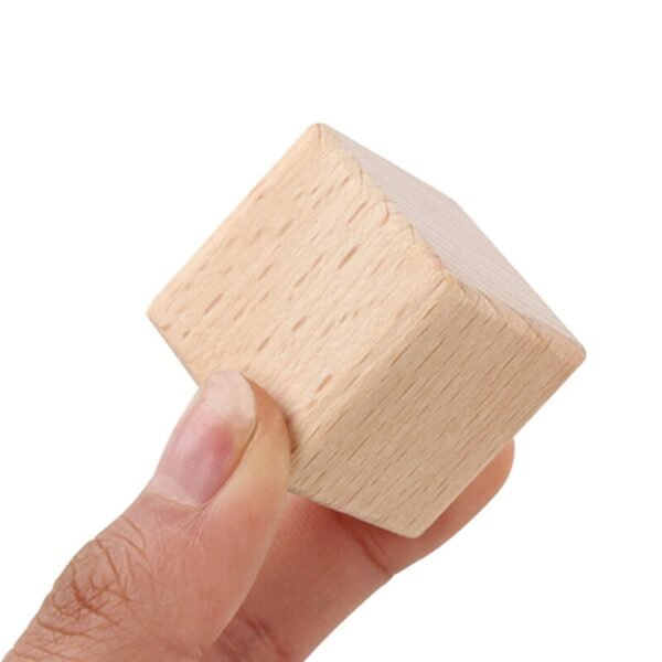Blocs de construction en bois Montessori - 5