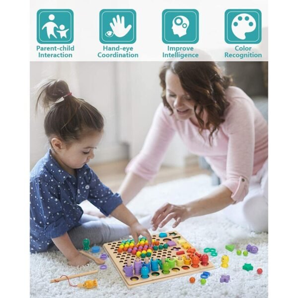 Plateau de Pêche Mathématique Montessori - 12