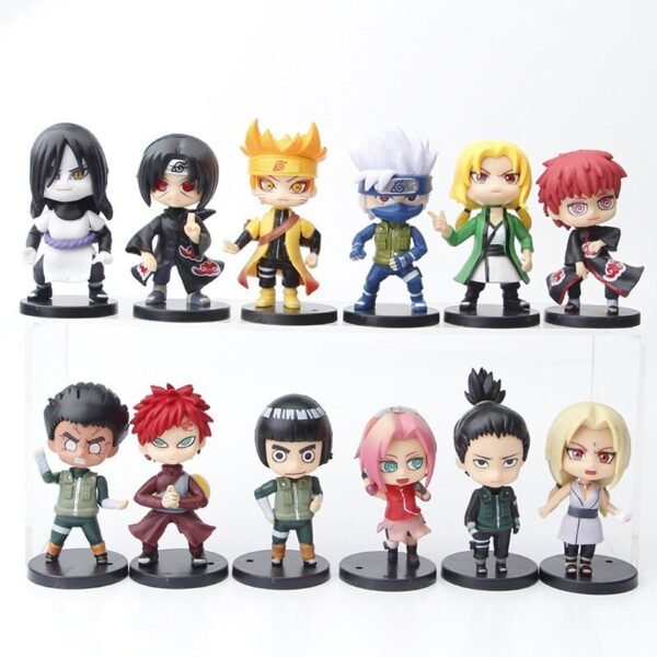 Set de 12 Mini Figurines Naruto - 2