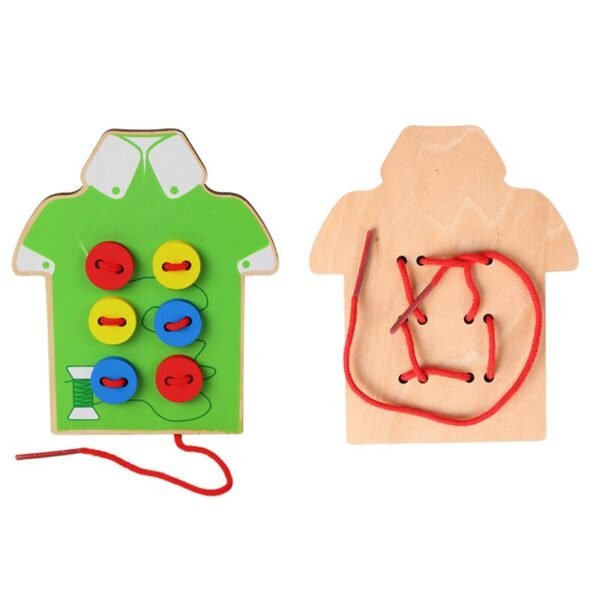 Jouet éducatif Montessori en bois - 3