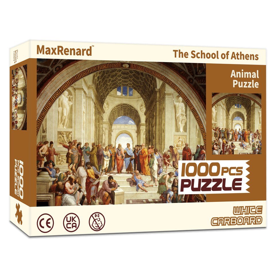 Puzzle 1000 pièces "L'école d'Athènes"