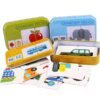 Cartes puzzles Montessori