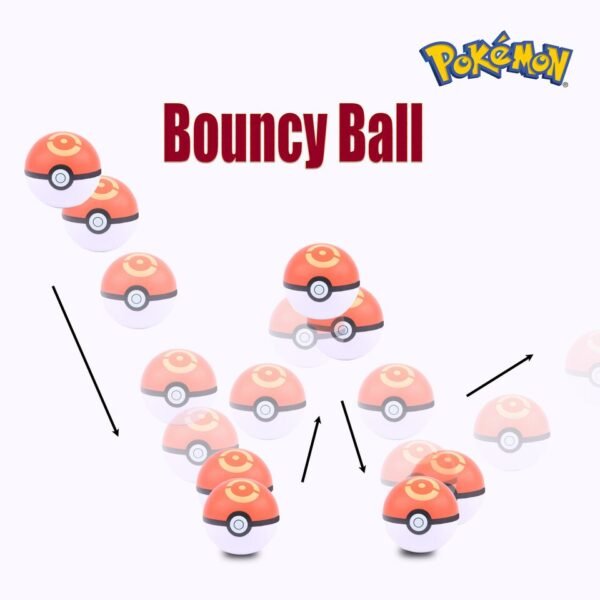 Ensemble de 6 Pokéballs Élastiques - 1