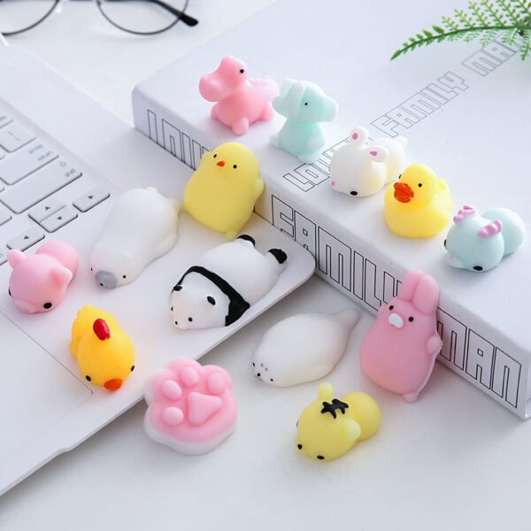 Set de Jouets Squishy Animaux (5 pièces) - 1