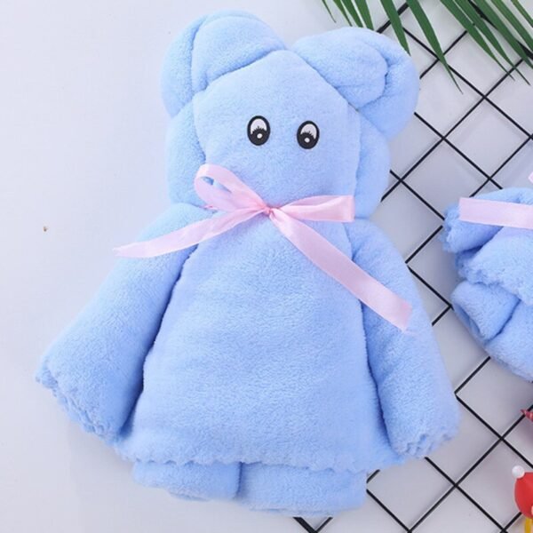 Serviette de bain pour bébé à capuche - 2