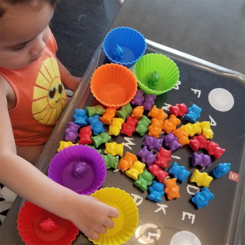 Jeu de mathématiques avec ours - 3