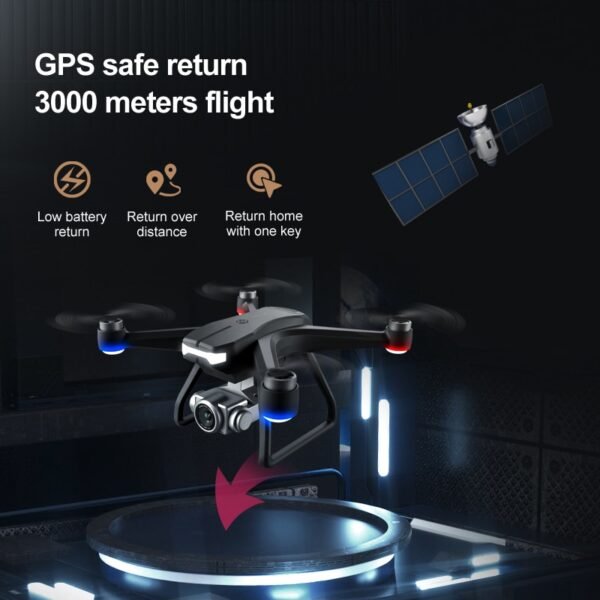 Drone GPS avec Caméra 4K - 4