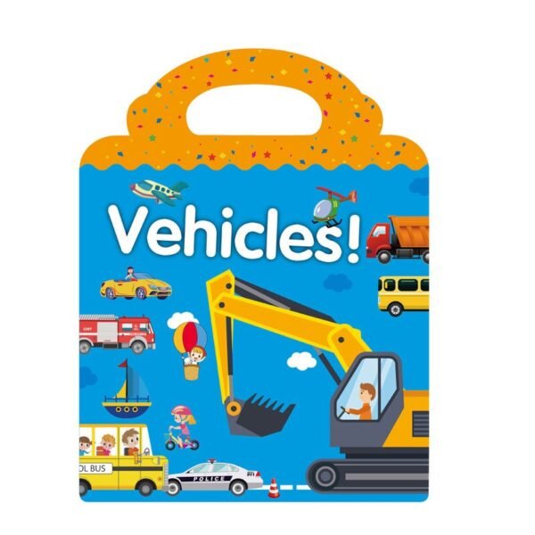 Livre d'Autocollants Éducatifs - 4