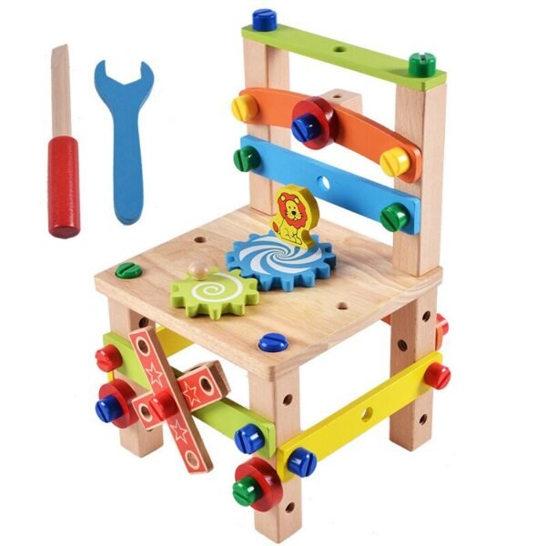 Chaise en Bois à Assembler Montessori - 7
