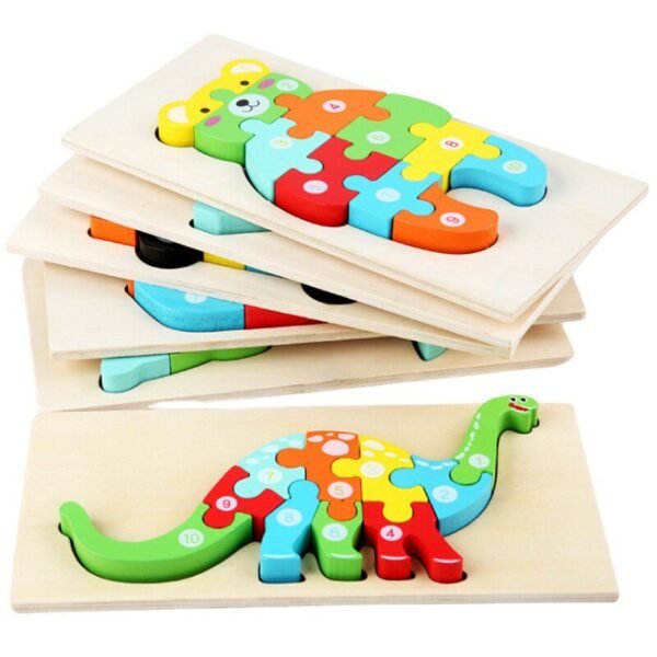 Puzzle 3D en bois - 17