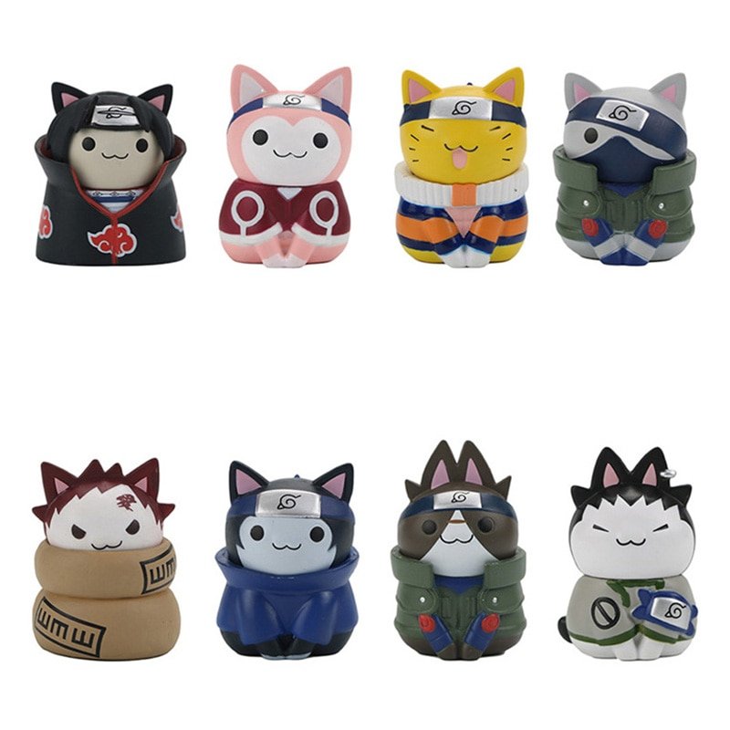 Set Naruto 4 modèles