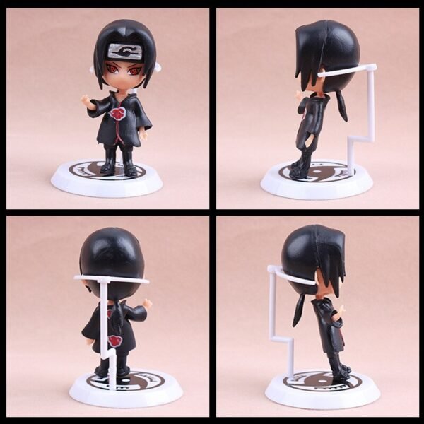 Lot de 6 Figurines "Naruto Shippuden" Kakashi Version Q - 4