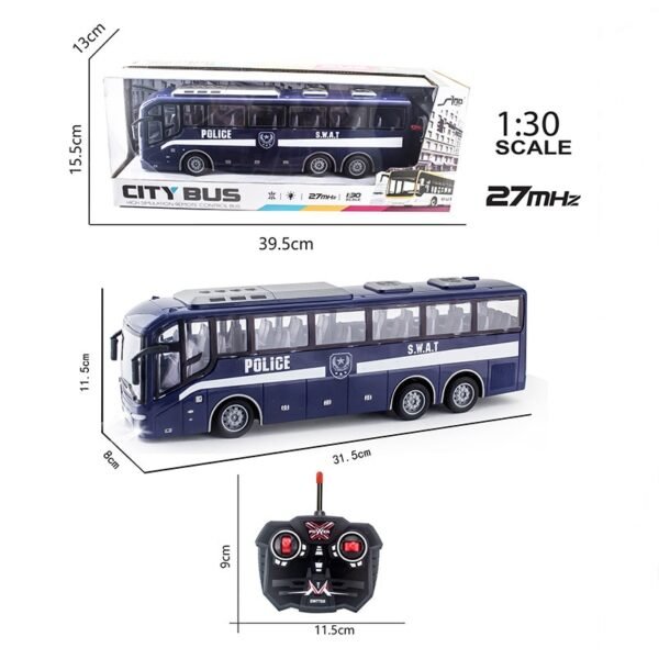 Autobus RC Lumineux 1:30 - 4