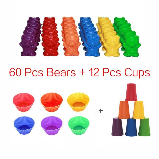 Jeu de mathématiques avec ours - 7