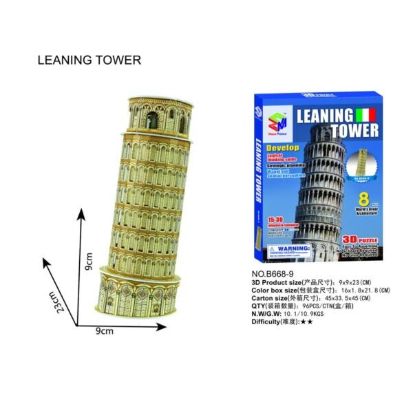Maquette de Monuments Célèbres en 3D - 17