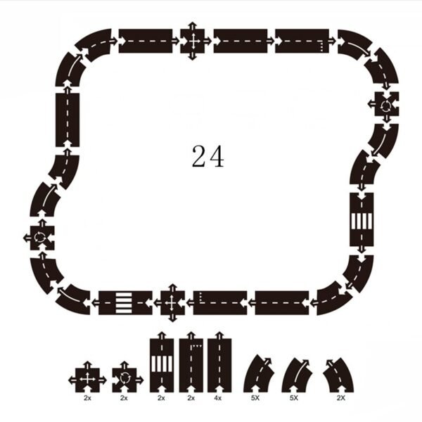 Circuit Routier Modulable - 3