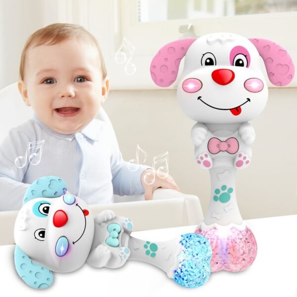 Hochet musical lumineux pour bébé - 8