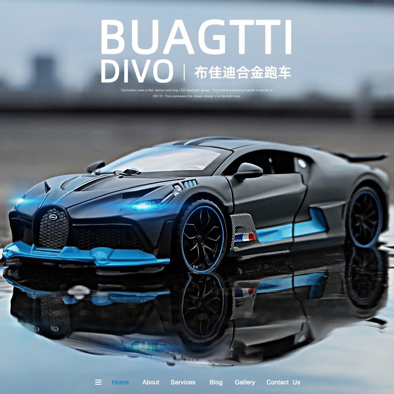 Supercar Aston Martin en Alliage 1:32