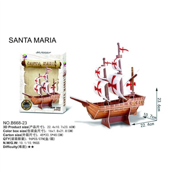Maquette de Monuments Célèbres en 3D - 26