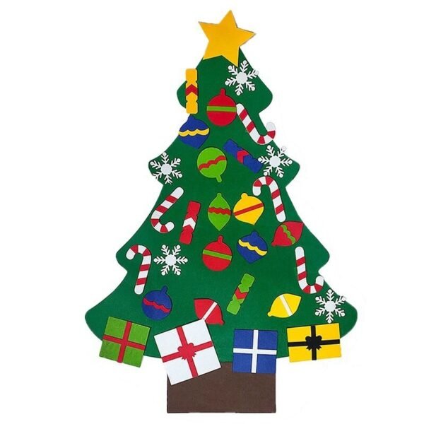 Arbre de Noël en feutre DIY - 10