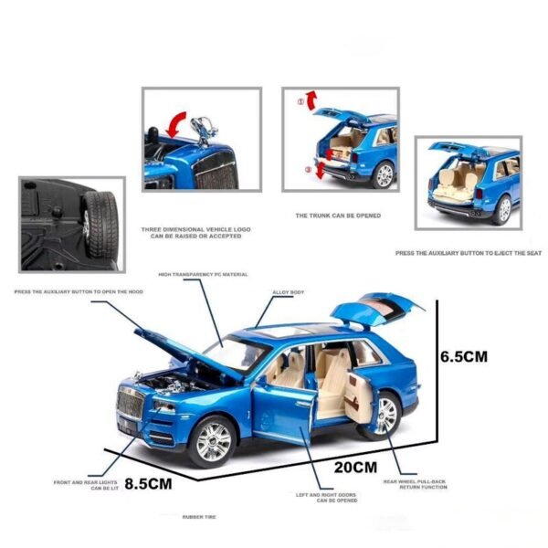 SUV Maybach en Alliage 1:32 - 9