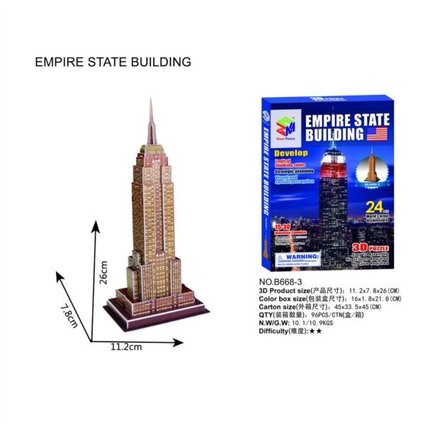Maquette de Monuments Célèbres en 3D - 16