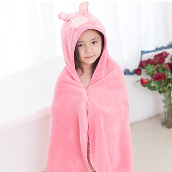 Serviette de bain pour bébé à capuche - 12