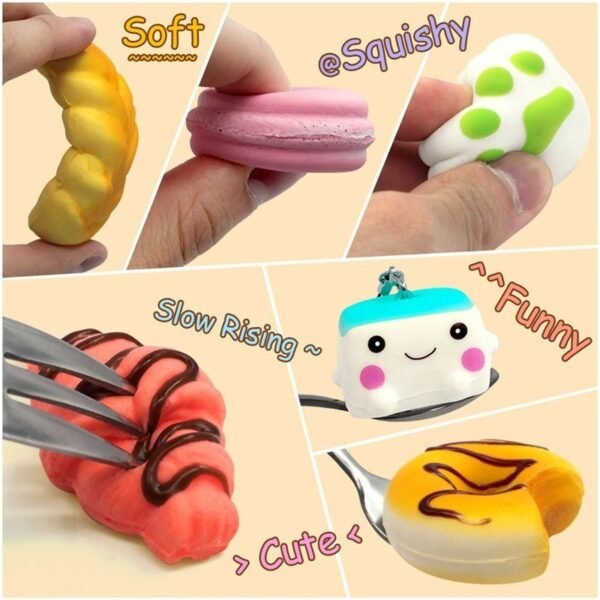 Ensemble de squishies gourmands - 2