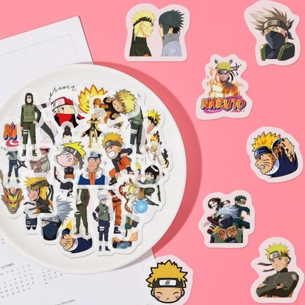 Set Naruto 12 Figurines + 40 Autocollants - 2