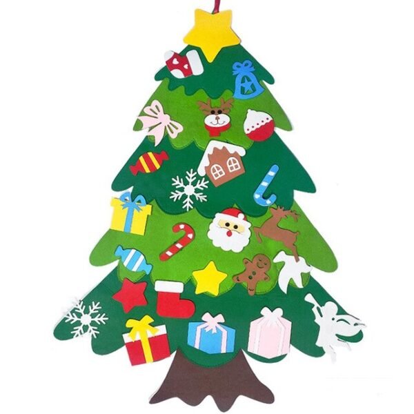 Arbre de Noël en Feutrine DIY - 6