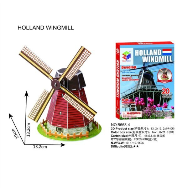 Maquette de Monuments Célèbres en 3D - 23