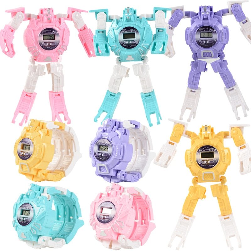 Montre Robot Transformable