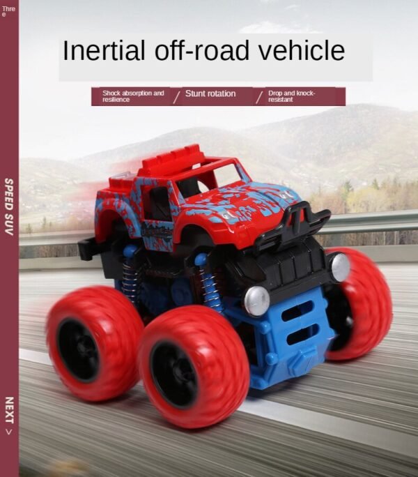 Voiture tout-terrain à inertie - 7