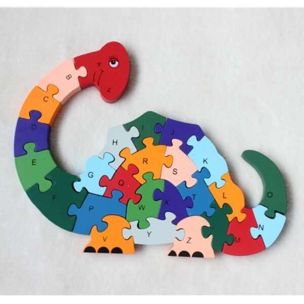 Puzzle animaux en bois - 2