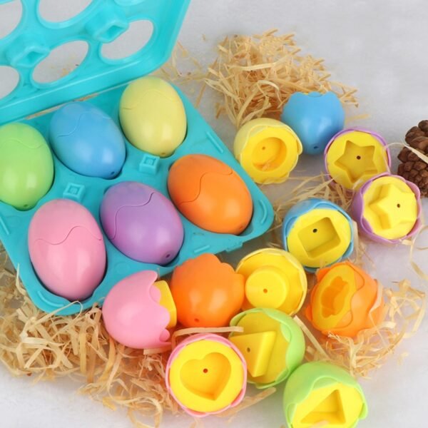 Oeufs Puzzles 3D Éducatifs - 1
