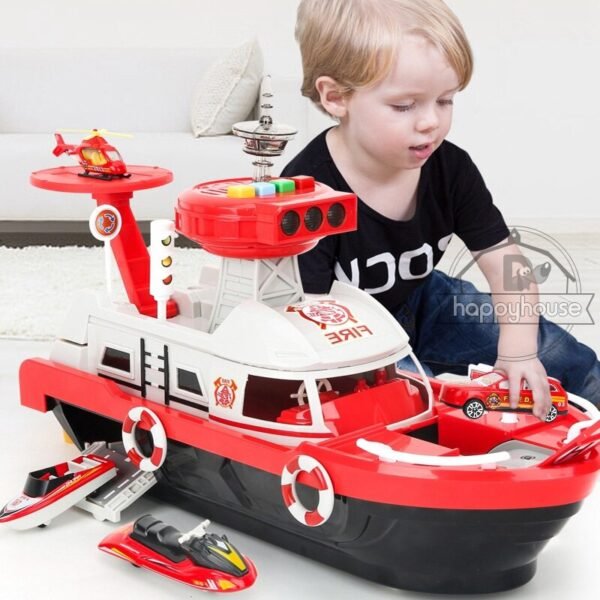 Bateau sur Piste d'Inertie - 3
