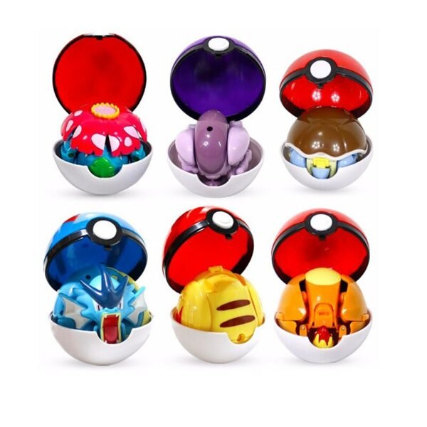 Lot de Poke Balls transformables - 14