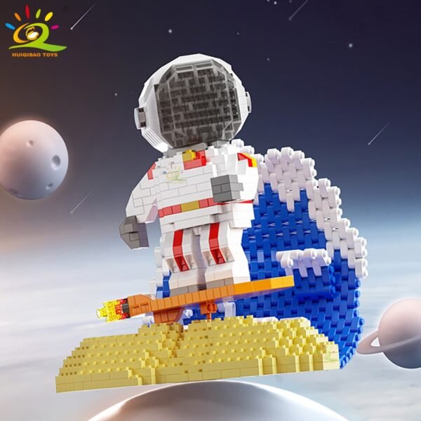 Figurine d'Astronaute à Construire - 6