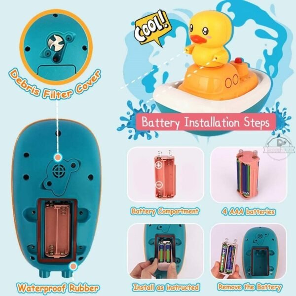 Canard Électrique de Bain - 7