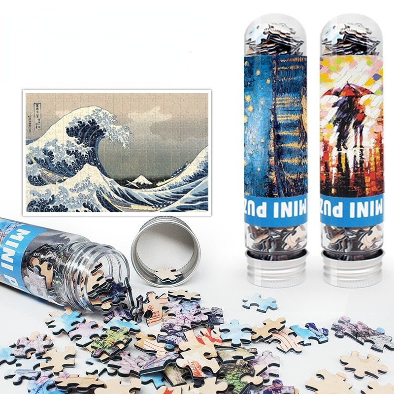 Puzzle Miniature Van Gogh dans Tube
