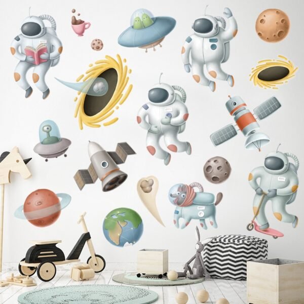 Autocollant Mural Univers Spatial