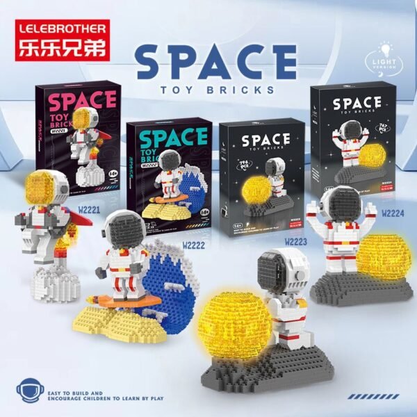 Ensemble d'Aventure Spatiale en Blocs - 9