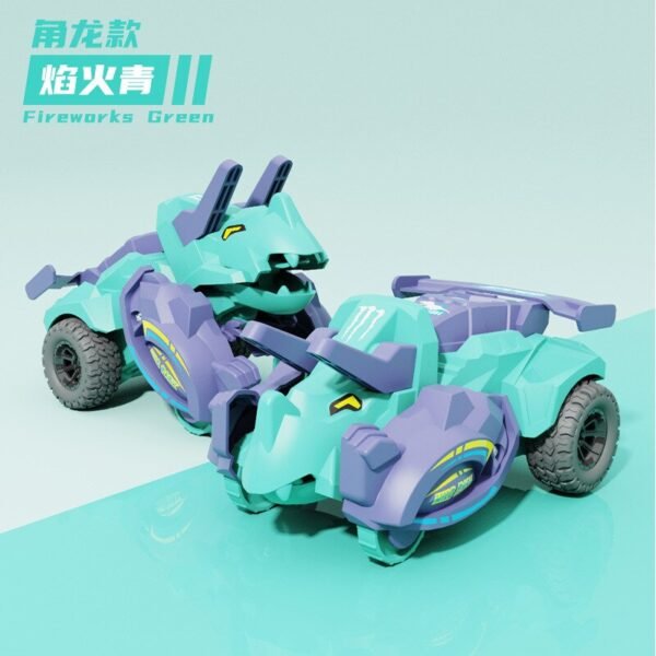 Voiture Dinosaure Transformable - 7