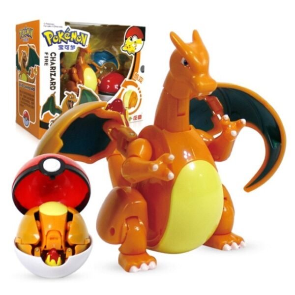 Lot de Poke Balls transformables - 3