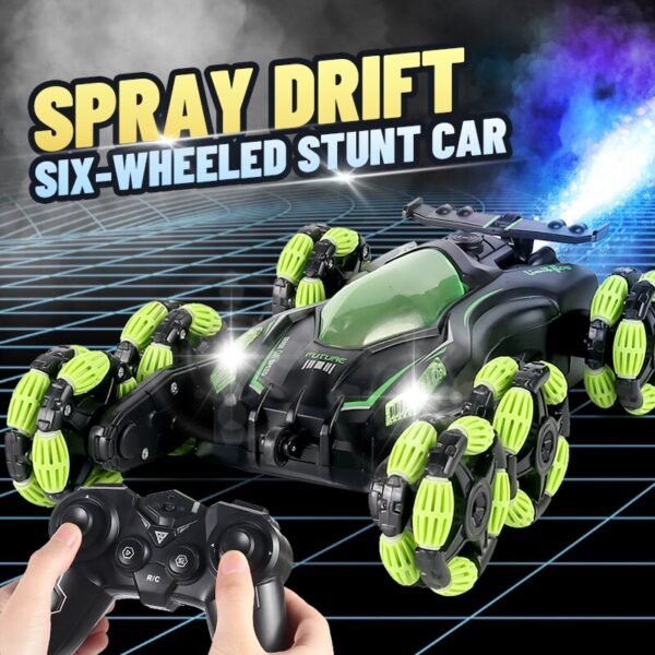 Voiture RC Cascadeuse à Six Roues - 6