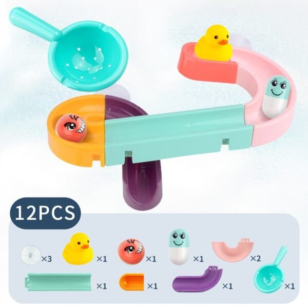 Jouets de Bain Canards et Toboggan - 11