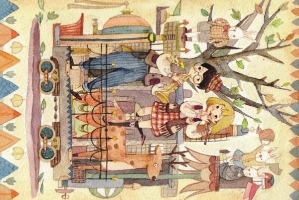 Puzzle Miniature dans Tube - Peinture Artistique - 3